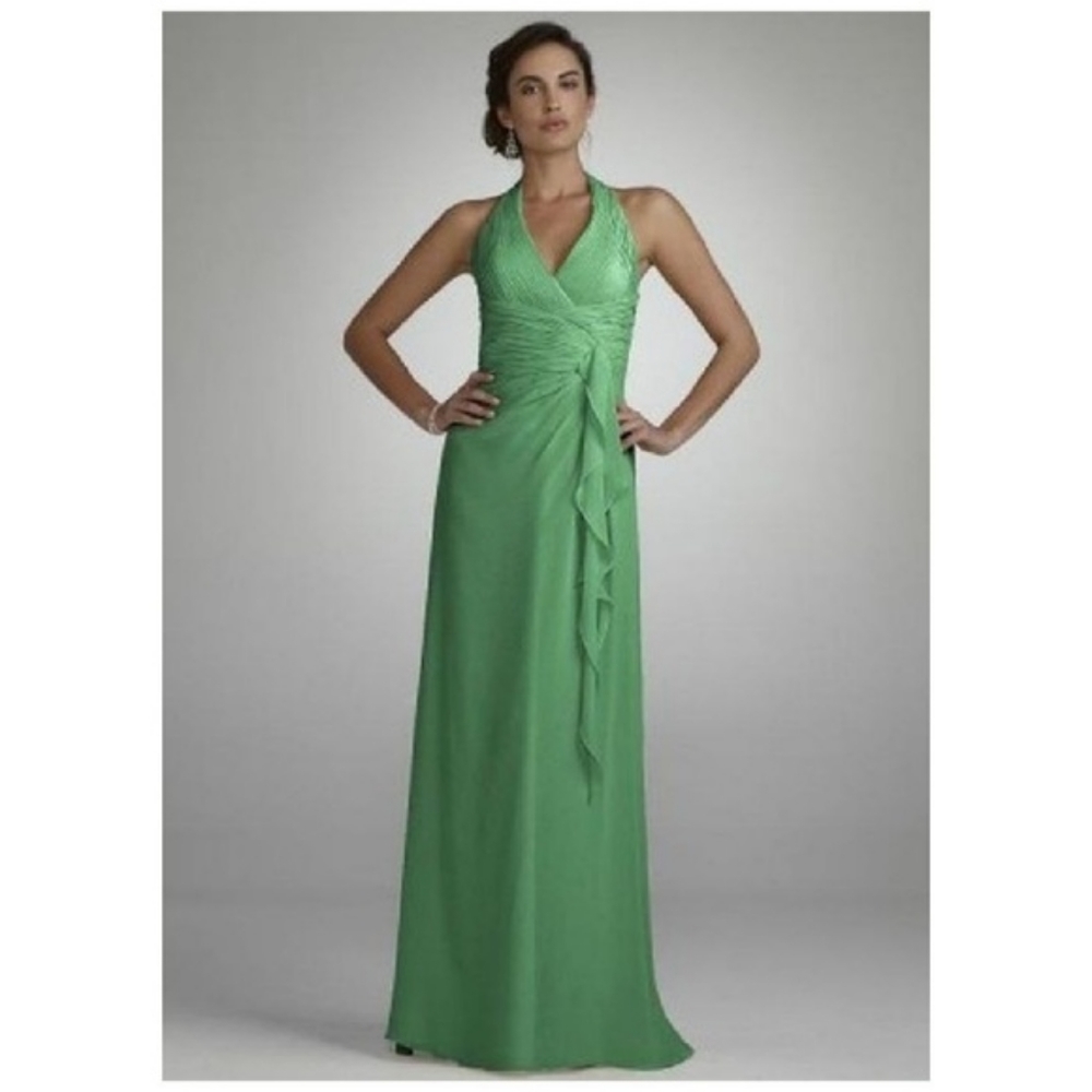 Davids Bridal Clover Chiffon Bridesmaid dress